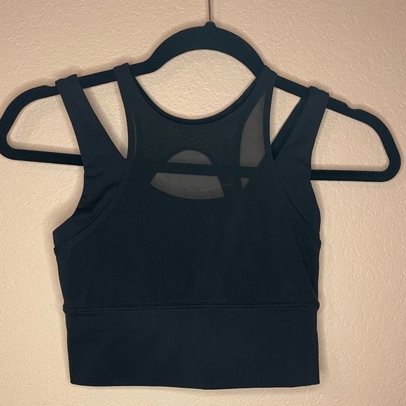 Lululemon Double Tap Long Line Bra - Black size 4 - Picture 3 of 8